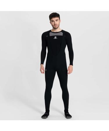 Rogelli Core Men's Cycling Shorts with Seat Pad - Breathable Long Bib Shorts - Black 4XL - Buy Online on GoSupps.com