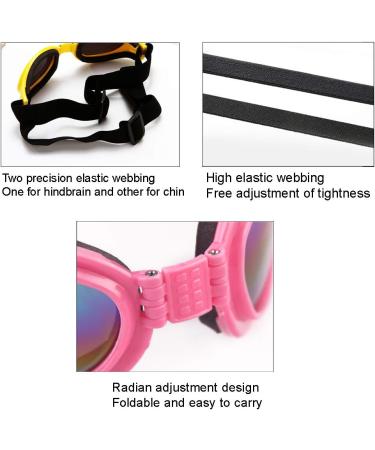 3Pcs Stylish Pet Glasses Cool Dog Sunglasses Dog Doggles Waterproof Windproof Eyewear UV Protection Sunglass for Doggy Puppy - Buy Online on GoSupps.com