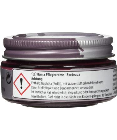 Bama Care cream jar for smooth leather Bordeaux - Buy Online on GoSupps.com