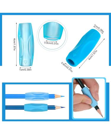 Ruggito Silicone Pencil Grips | Ergonomic Writing Aid for Kids | 16 Handle Holder for Improved Grip & Comfort - Buy Online on GoSupps.com