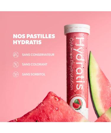 HYDRATIS - Pastilles Hydratation Electrolytes - Past que - Am liore l'Hydratation et Favorise l' nergie - Formule Isotonique - Sport R cup ration Bien- tre - 1 tube (20 Pastilles) - Buy Online on GoSupps.com