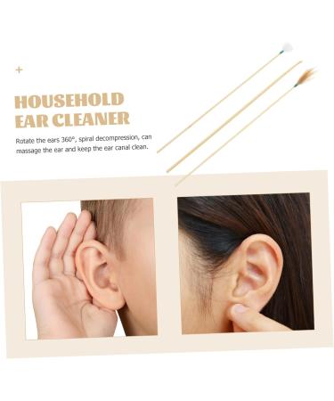 Eco-Friendly Bamboo Earwax Removal Stick Set - 5-Piece Ear Pick Cleaning Kit for Home & Travel | Sustainable Chicken Accessories - Buy Online on GoSupps.com