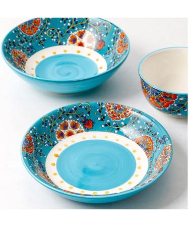 Ceramic Tableware Round Flower Bone Plate Bowl Tableware Household Kitchen Tableware Kitchenware Talla nica A - Buy Online on GoSupps.com