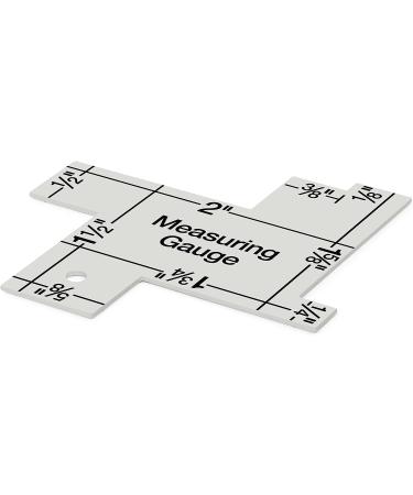 Dritz 3100 14 in 1 Measuring Gauge - Silver | Essential Sewing Tool - Buy Online on GoSupps.com