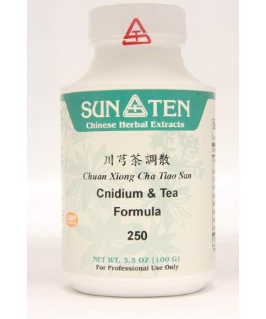 Sun Ten - CNIDIUM & Tea Formula Chuan Xiong Cha Tiao San Concentrated Granules 100g 250 by Baicao