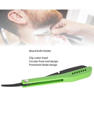 Professional Barber Razor - Foldable Straight Edge Vintage Beard Knife Holder (Black) | International Shipping - Buy Online on GoSupps.com