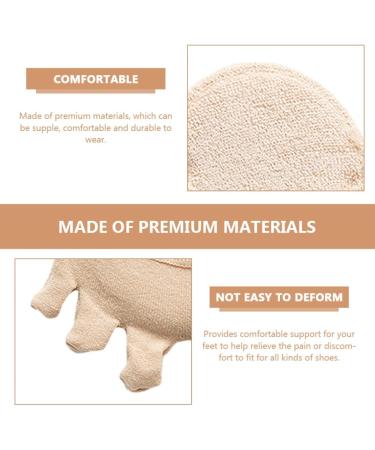 GLEAVI Full Toe Socks & Heel Pads for Women | Metatarsal Foot Support & High Heel Comfort | Thin Nylon Shoe Inserts - Buy Online on GoSupps.com