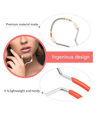 Facial Hair Remover for Women - Portable 3-Part Manual Spring Tool for Upper Lip & Cheeks | Effective Hair Removal Solution - Buy Online on GoSupps.com
