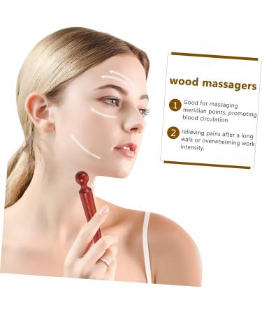Buy Healvian 6 STK Wood Acupress Massage Devices | Deep Foot & Face Therapy - Buy Online on GoSupps.com