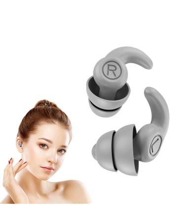 Noise Reduction Earplug | Silicone Quiet Ear Plugs Reusable Soft Comfortable Earplugs for Sleeping Noise Sensitivity & Flights Dobooo