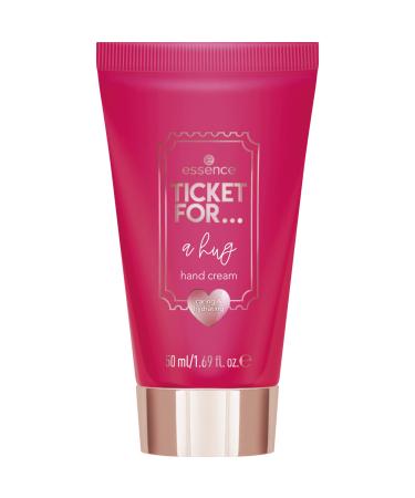 essence Essence Ticket FOR. a hug cr me pour les mains n 01 Big Hearts Deserve Big Hugs blanc (50 ml)