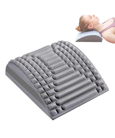 Refresh- neck and back 2023 New naked nakers to relieve pain in the lower back sciatica pain relief lumbar support herniated disc soothing device for gray