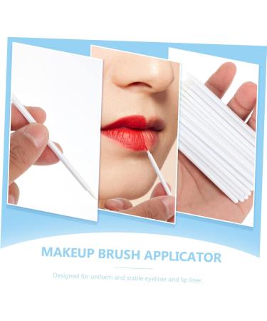 BIUDECO 200 Pcs Disposable Eyeliner Brush Precise Eyeliner Brush Liquid Eyeliner Cosmetic Make up Kit White - Buy Online on GoSupps.com