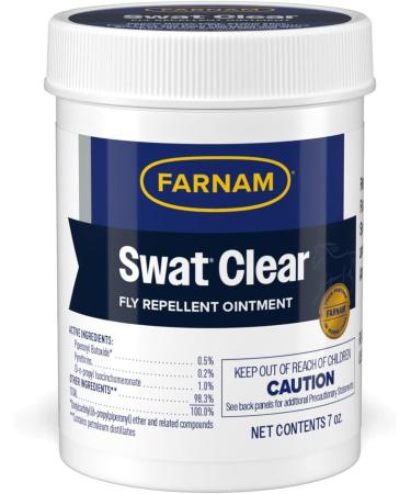 Farnam SWAT Fly Repellent Ointment for Horses Ponies and Dogs 7 ounce - Buy Online on GoSupps.com