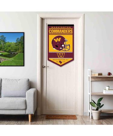 Washington Commanders Heritage History Banner Pennant - Premium Sports Decor for Fans | Shop Worldwide - Buy Online on GoSupps.com