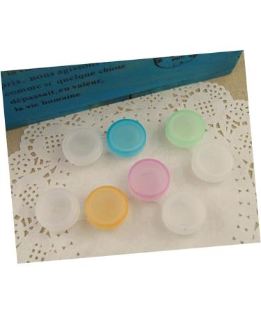 Buy Homsfou 10-Pack Lens Holder Case Kit - Clear Container for Colored Contact Lenses & Mirror Foil - International Shipping Available - Buy Online on GoSupps.com