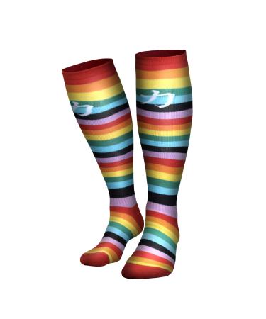 Strength shop sport compression stockings men & women 1 pair unit size (39-48.5) breathable & weld-absorbing compression socks for weightlifting deadlift & Co.