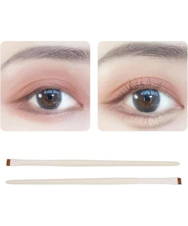 Ultra Thin Flat Definer Brush Fine Angled Eyeliner Brush for Precise Application Soft and Gentle Fiber Durable Aluminum Tube Ideal for Gel Cream or Powder Eyeliner Makeup - Buy Online on GoSupps.com