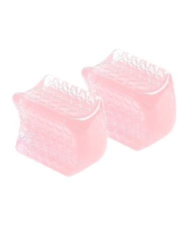 Toe Splitter Thumb Valgus Corrector Big Foot Bone-Orthosis Clip Toe Pad Toe One Size Pink