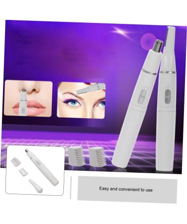 1pi ce Tondeuse Sourcils Et Poils De Nez lectrique pilateur Painless Avec T tes Rempla ables Pour Entretien Pr cis Des Sourcils Et Du Nez Sans Pile - Buy Online on GoSupps.com