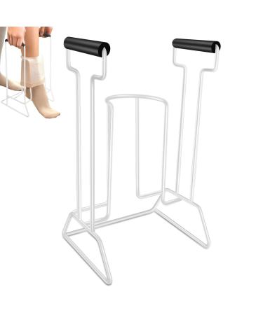 GLMFAN Aids for Putting on Socks Aid Device for Seniors Wide Aid Compression Aid Device Stocking Donner Helper Aid Tool for Calves Less Than 18" in Circumference