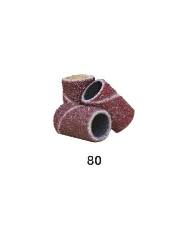 RedFlow 300 Pcs Sanding Bands #80#120#180 Coarse Fine Grit Efile Sand Set for Nail Drill with Nail Drill Bit - Ideal for Natural and Acrylic Nails (Set 2) - Buy Online on GoSupps.com