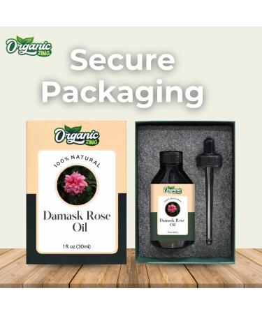Buy Pure Damask Rose Oil 30ml | Natural Essential Oil for Skincare Hair Care & Aromatherapy - International Shipping - Buy Online on GoSupps.com
