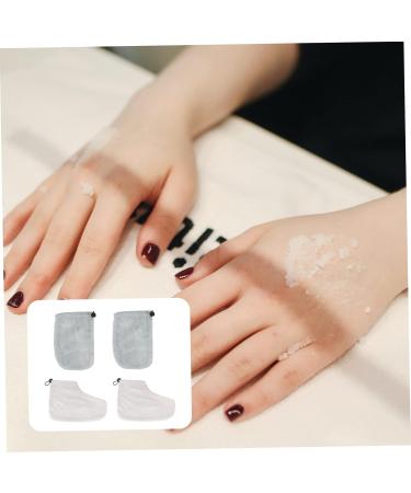 2paires Et Couverture De Paraffine Ensemble De Couvre- Pour Soins Des Mains Pour Spa Beaut gris - Buy Online on GoSupps.com