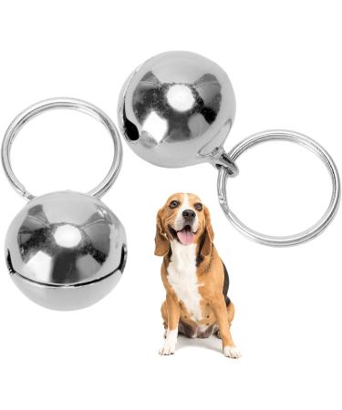 Extra Loud Stainless Copper Bells for Cats & Dogs - Portable Collar Charms to Protect Birds & Wildlife | 2-Piece Set - Buy Online on GoSupps.com