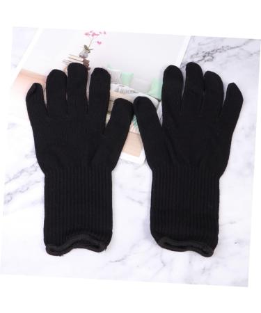 Mikinona 2 Pairs - Gloves Hair Curling Iron Hair Straightener Gloves Hair Curler Gloves Curls - Buy Online on GoSupps.com