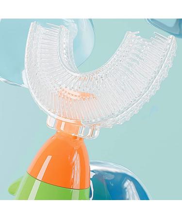 Kids 360 U-Shaped Rocket Toothbrush - 4 Pack | Food Grade Silicone | Ages 2-8 - Buy Online on GoSupps.com