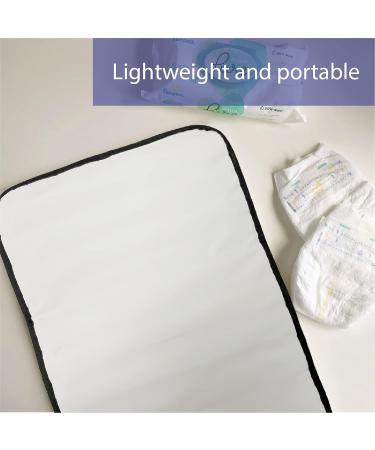 Foldable Travel Changing Mat - Allis (Black) | Convenient and Portable - Buy Online on GoSupps.com