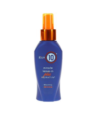 It's A 10 Haircare Miracle Leave-In Conditioner Spray w/Keratin - 4 oz. - 2ct 4 Fl Oz (Pack of 2) - Buy Online on GoSupps.com