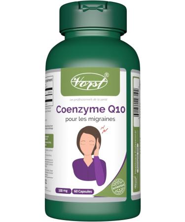 VORST Migraine Supplement Coenzyme Q10 3 x 60 Capsules | 3 Bottles 180 count (Pack of 1) - Buy Online on GoSupps.com