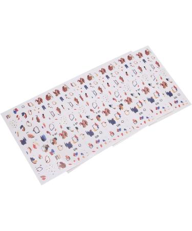Non toxic Beautiful Nail Art Sticker Nail Decal for Woman Girl Home Use Nail Salon - Buy Online on GoSupps.com