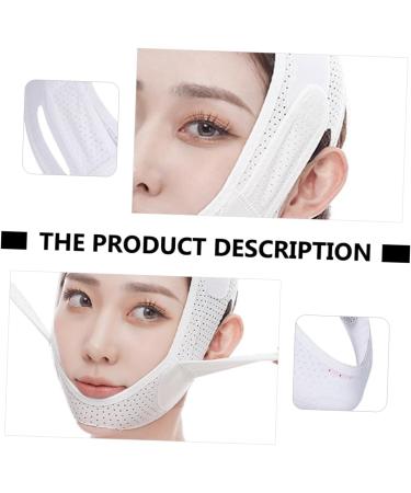 DOITOOL 1pc Shaping Belt Strap V Line Lifting Belt Facial Slimming Facial Beauty Supply Chin Lift Belt Firming Facial Belt Fabric White Far - Buy Online on GoSupps.com