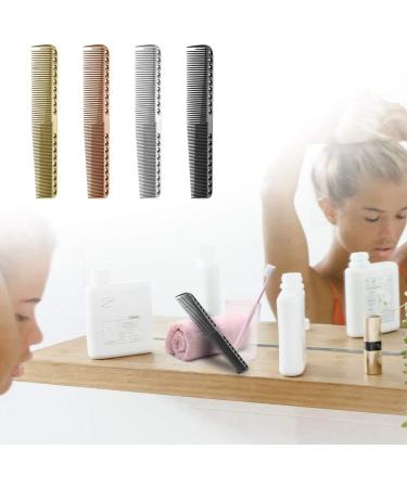 Nicoone Professional Hair Cutting Comb - Aluminum Metal Hairdressing & Styling Tool - Salon & Barber Master Comb - Silver 8.4x1in - Buy Online on GoSupps.com