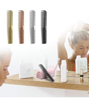 Professional Aviation Aluminum Metal Cut Combs for Hair Salons - Silver | Size L - Buy Online on GoSupps.com