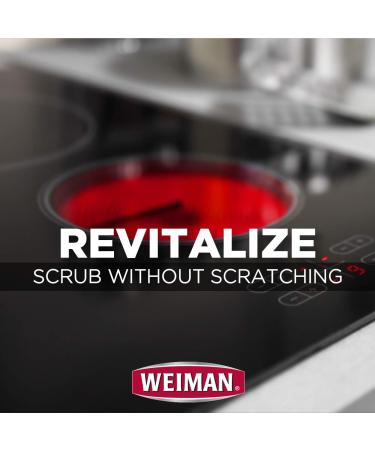 Weiman Cook Top Scrubbing Pads - 3 Reusable Pads for Smooth Top and Glass Cooktop Ranges - Buy Online on GoSupps.com