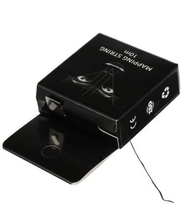 Beavorty Pre Artist for Threading Measuring Black Grooming - Tattooing Disposable 1 count (Pack of 1) Black