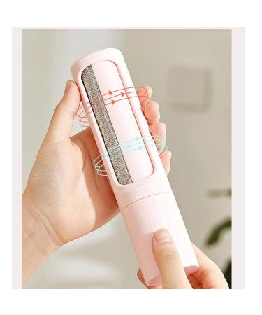 Pet Grooming Comb & Hair Remover - Portable Dog Brush & Lint Roller for Clothes - Power-Free Fuzz Shaver - White - Buy Online on GoSupps.com