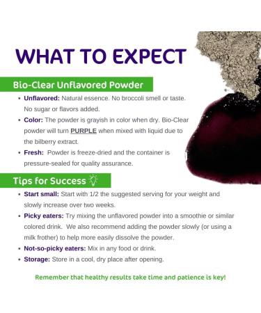 Bio-Clear Detoxification Powder | 30-Day Supply Dietary Supplement | Unflavored | International Shipping Available - Buy Online on GoSupps.com