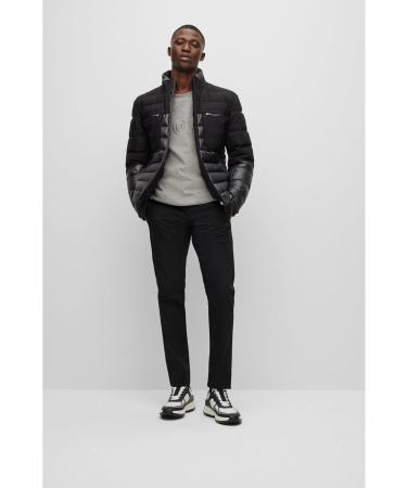 BOSS Men's Salbo Iconic Jersey L - Light/Pastel Grey | Premium Quality International Shipping - Buy Online on GoSupps.com