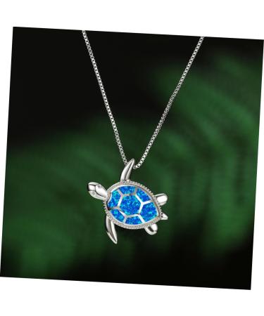 Toyvian Blue Necklace Ocean Decor The Choker Neck Chain Women Necklace Pendant Animal Miss Grace - Buy Online on GoSupps.com