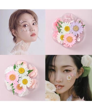 18 Types of Face Flower Body Charms for Women - DIY Makeup & Festival Accessories | Bridal Photography Set - Buy Online on GoSupps.com