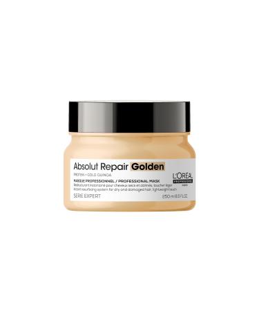 L'Or al Professionnel Repairing hair mask for stressed and dry hair with quinoa series expert absolutely repair mask absolute r gold mask - Buy Online on GoSupps.com