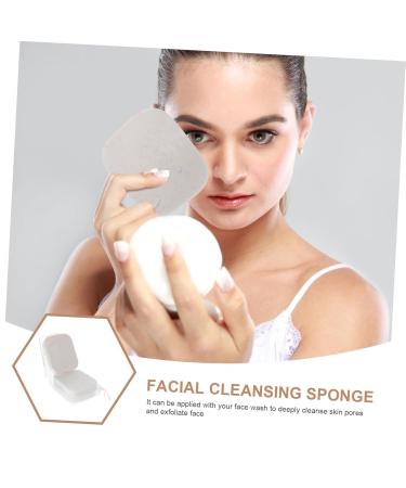 Buy Portable Facial Sponge Set - Travel Face Scrubber & Makeup Cleaning Sponge for Radiant Skin - Buy Online on GoSupps.com