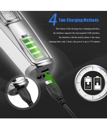 Professional Hair Clippers & Beard Trimmer for Men | Adjustable Speed LED Digital Carving Electric Razor - International Shipping Available - Buy Online on GoSupps.com