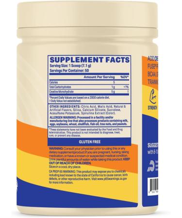 Podium Nutrition Creatine Monohydrate 50 Servings Rocket Ice Pop Boost Athletic Performance - Buy Online on GoSupps.com