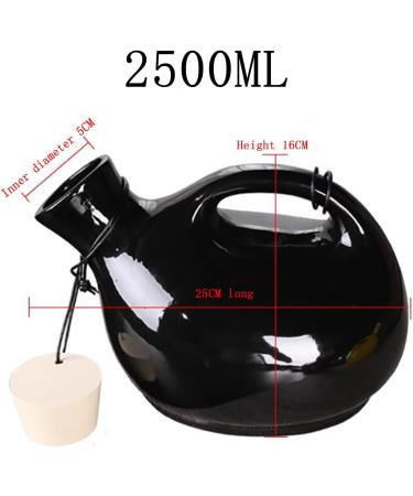2500ml ICEMOB Pee Bottle for Men with Lid Urinals for Men Spill Proof Ceramics Urine Bottles for Men Travel Urinal for Home Camping Reusable Easy to Clean - Buy Online on GoSupps.com